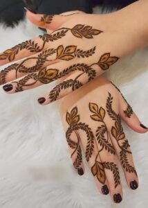 easy mehndi designs for girls 